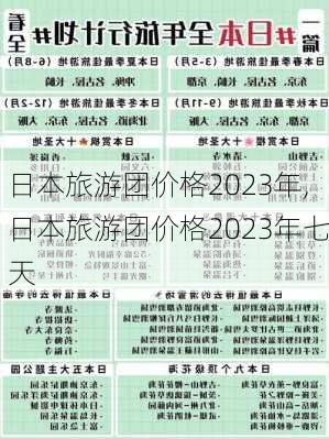 日本旅游团价格2023年,日本旅游团价格2023年七天