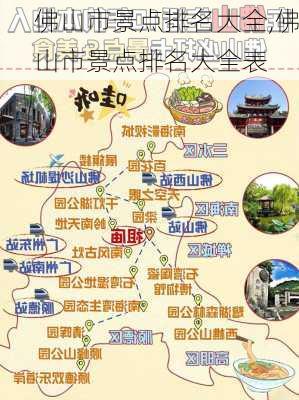 佛山市景点排名大全,佛山市景点排名大全表