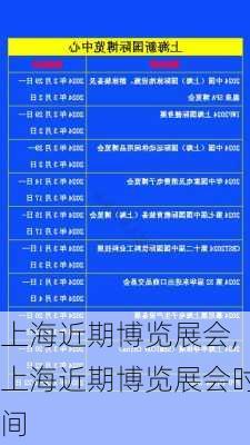 上海近期博览展会,上海近期博览展会时间