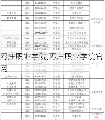 枣庄职业学院,枣庄职业学院官网