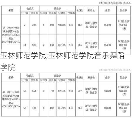 玉林师范学院,玉林师范学院音乐舞蹈学院