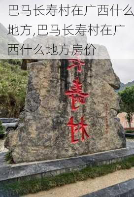 巴马长寿村在广西什么地方,巴马长寿村在广西什么地方房价