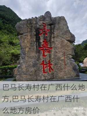 巴马长寿村在广西什么地方,巴马长寿村在广西什么地方房价