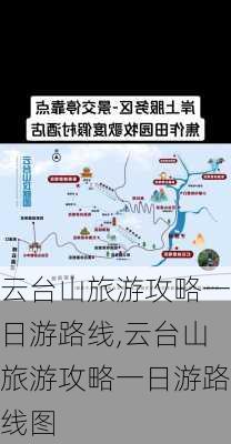 云台山旅游攻略一日游路线,云台山旅游攻略一日游路线图