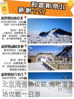 北京滑雪场攻略,北京滑雪场攻略一日游