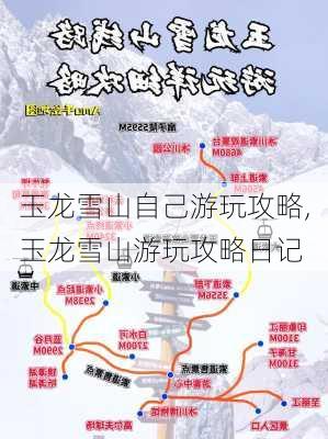 玉龙雪山自己游玩攻略,玉龙雪山游玩攻略日记