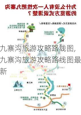 九寨沟旅游攻略路线图,九寨沟旅游攻略路线图最新