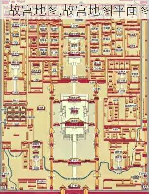 故宫地图,故宫地图平面图