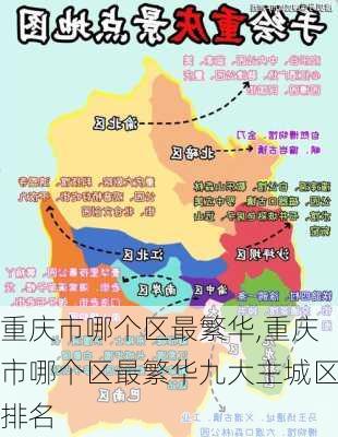 重庆市哪个区最繁华,重庆市哪个区最繁华九大主城区排名