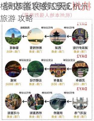 杭州旅游攻略完整版,杭州 旅游 攻略