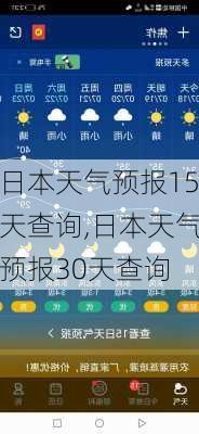 日本天气预报15天查询,日本天气预报30天查询