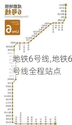 地铁6号线,地铁6号线全程站点