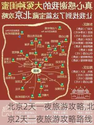 北京2天一夜旅游攻略,北京2天一夜旅游攻略路线