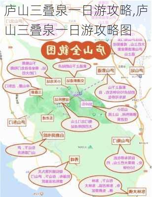 庐山三叠泉一日游攻略,庐山三叠泉一日游攻略图